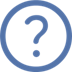 question mark in a circle